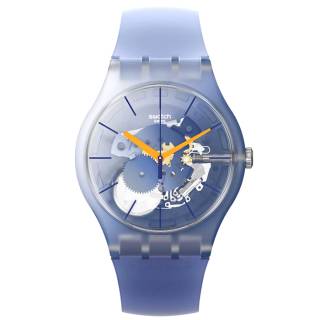 ΡΟΛΟΙ SWATCH SUOK150 SWATCH All That Blues Blue Silicone Strap