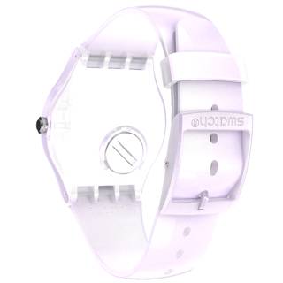 ΡΟΛΟΙ SWATCH  SUOK155 SWATCH New Gent Pink Mist Purple Silicone Strap