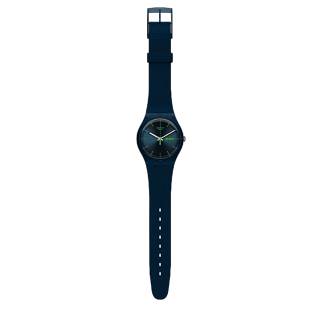 ΡΟΛΟΙ SWATCH  SUON700 SWATCH Blue Rebel Blue Rubber Strap