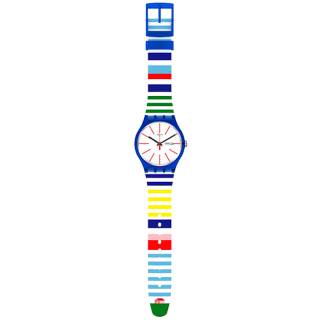 ΡΟΛΟΙ SWATCH SUON715 SWATCH Home Strip Home Multicolor Silicone Strap