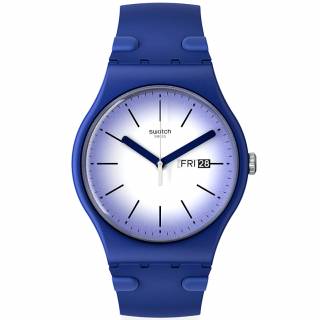 ΡΟΛΟΙ SWATCH SUON716 SWATCH Violet Verbena Purple Silicnoe Strap