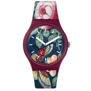 ΡΟΛΟΙ SWATCH SUOR113 SWATCH Worldhood Lady Buzz Multicolor Silicone Strap