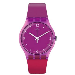 ΡΟΛΟΙ SWATCH  SUOV104 SWATCH Cherryberry Red Silicone Strap