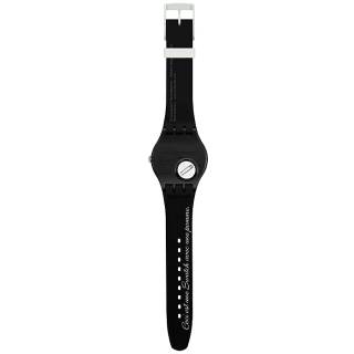 ΡΟΛΟΙ SWATCH  SUOZ350 SWATCH Le Fils De L'Homme By Rene Magritte  Multicolor Silicone Strap