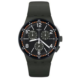 ΡΟΛΟΙ SWATCH SUSM405 SWATCH K-Ki Chronograph Grey Silicone Strap