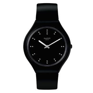 ΡΟΛΟΙ SWATCH  SVOB106 SWATCH Skinero Black Silicone Strap