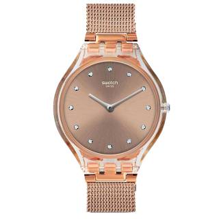 ΡΟΛΟΙ SWATCH SVOK107M SWATCH Skindesert Rose Gold Metallic Bracelet