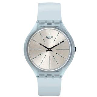 ΡΟΛΟΙ SWATCH  SVOS101 SWATCH Skintonic Light Blue Silicone Strap