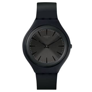 ΡΟΛΟΙ SWATCH  SVUB103 SWATCH Skinclass Black Plastic Strap