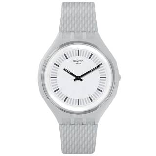 ΡΟΛΟΙ SWATCH SVUM102 SWATCH Skinstructur Grey Silicone Strap