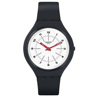 ΡΟΛΟΙ SWATCH SVUM104 SWATCH Skinwheel Black Silicone Strap