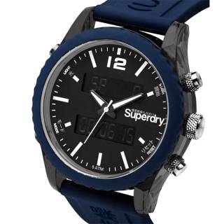 ΡΟΛΟΙ SUPERDRY  SYG206U SUPERDRY Tokyo Blue Silicone Strap