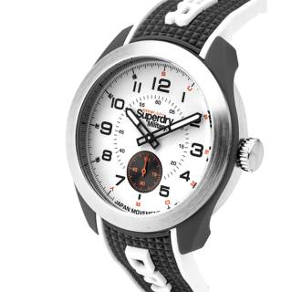 ΡΟΛΟΙ SUPERDRY  SYG214B SUPERDRY Navigator Military Two Tone Silicone Strap