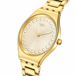 ΡΟΛΟΙ SWATCH  SYXG126G SWATCH Bubbly And Bright Gold Stainless Steel Bracelet