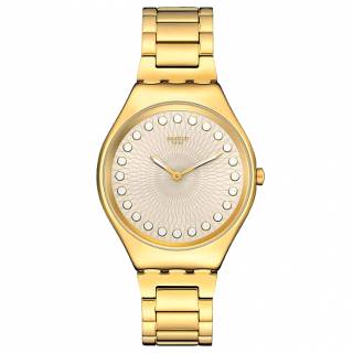 ΡΟΛΟΙ SWATCH  SYXG126G SWATCH Bubbly And Bright Gold Stainless Steel Bracelet