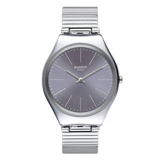 ΡΟΛΟΙ SWATCH  SYXS123GG SWATCH Skinsteel Silver Stainless Steel Bracelet