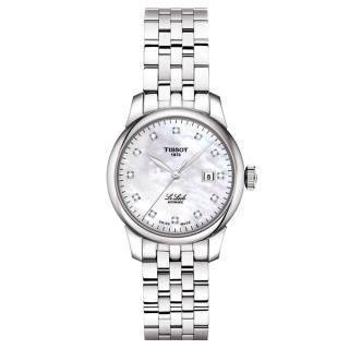 ΡΟΛΟΙ TISSOT T0062071111600 TISSOT T-Classic Le Locle Diamonds Automatic Silver Stainless Steel Bracelet