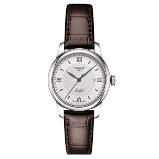 ΡΟΛΟΙ TISSOT T0062071603800 TISSOT T-Classic Le Locle Automatic Brown Leather Strap