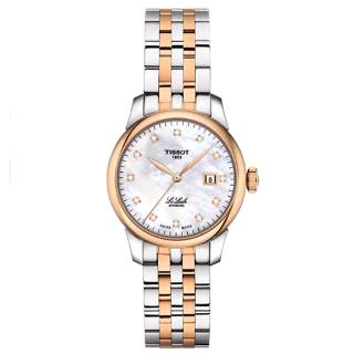 ΡΟΛΟΙ TISSOT  T0062072211600 TISSOT T-Classic Le Locle Diamonds Automatic Two Tone Stainless Steel Bracelet