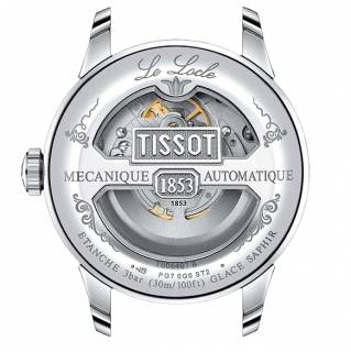 ΡΟΛΟΙ TISSOT  T0064071103302 TISSOT T-Classic Le Locle Open Heart Automatic Silver Stainless Steel Bracelet