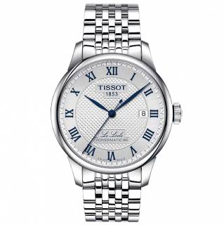 ΡΟΛΟΙ TISSOT  T0064071103303 TISSOT T-Classic Le Locle 20th Anniversary Automatic Silver Stainless Steel Bracelet Gift Set