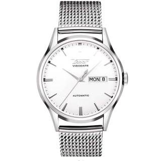 ΡΟΛΟΙ TISSOT T0194301103100 TISSOT Heritage visodate automatic  Silver Stainless Steel Bracelet