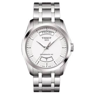 ΡΟΛΟΙ TISSOT  T0354071103101 TISSOT T-Classic Couturier Powermatic 80 Silver Stainless Steel Bracelet