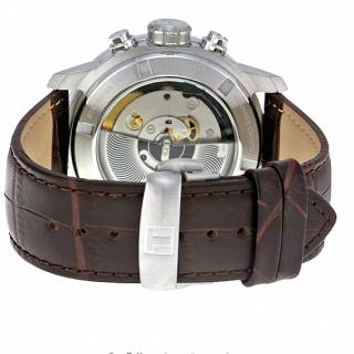 ΡΟΛΟΙ  TISSOT T0554271601700 TISSOT T-Sport PRC200 Automatic Brown Leather Chronograph