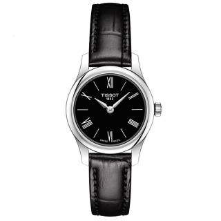 ΡΟΛΟΙ TISSOT  T0630091605800 TISSOT T-Classic Tradition Black Combined Materials Strap