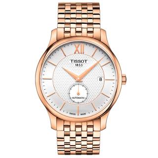 ΡΟΛΟΙ TISSOT T0634283303800 TISSOT T-Classic Tradition Automatic Rose Gold Stainless Steel Bracelet