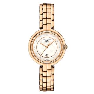 ΡΟΛΟΙ TISSOT T0942103311602 TISSOT T-Lady Flamingo Rose Gold Stainless Steel Bracel