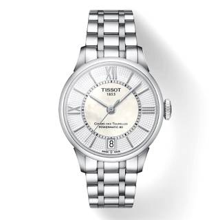 ΡΟΛΟΙ TISSOT  T0992071111800 TISSOT T-Classic Chemin Des Tourelles Automatic Silver Stainless Steel Bracelet