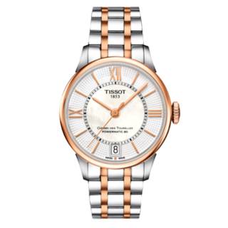 ΡΟΛΟΙ TISSOT  T0992072211802 TISSOT Chemin Des Tourelles Automatic Two Tone Stainless Steel Bracelet