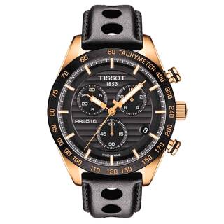 ΡΟΛΟΙ TISSOT T1004173605100  TISSOT T-Sport PRS 516 Rose Gold Black Rubber Strap