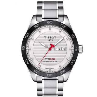 ΡΟΛΟΙ TISSOT  T1004301103100 TISSOT PRS 516 Automatic Silver Stainless Steel Bracelet