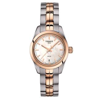 ΡΟΛΟΙ TISSOT  T1010102211101 TISSOT T-Classic PR100 Two Tone Stainless Steel Bracelet