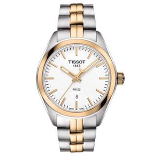 ΡΟΛΟΙ TISSOT  T1012102203101 TISSOT PR100 Lady Two Tone Stainless Steel Bracelet