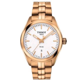 ΡΟΛΟΙ TISSOT  T1012103303101 TISSOT PR 100 Rose Gold Stainless Steel Bracelet