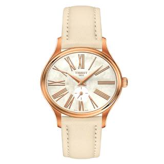 ΡΟΛΟΙ TISSOT  T1033103611301 TISSOT T-Lady Bella Ora Beige Leather Strap