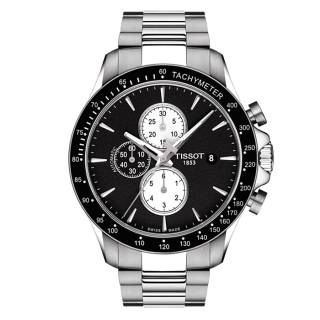 ΡΟΛΟΙ TISSOT T1064271105100TISSOT T-Sport V8 Automatic Chronograph Silver Stainless Steel Bracelet