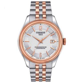 ΡΟΛΟΙ TISSOT T1084082203701 TISSOT T-Classic Ballade Powermatic 80 COSC Two Tone Stainless Steel Bracelet