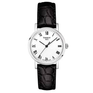 ΡΟΛΟΙ TISSOT  T1092101603300 TISSOT T-Classic Everytime Black Leather Strap