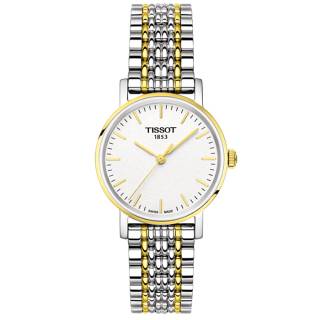 ΡΟΛΟΙ TISSOT T1092102203100 TISSOT T-Classic Everytime Two Tone Stainless Steel Bracelet