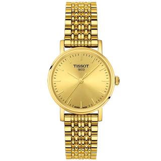 ΡΟΛΟΙ TISSOT T1092103302100 TISSOT T-Classic Everytime Gold Stainless Steel Bracelet