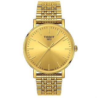 ΡΟΛΟΙ TISSOT T1094103302100 TISSOT T-Classic Everytime Gold Stainless Steel Bracelet