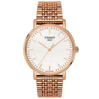 ΡΟΛΟΙ TISSOT T1094103303100 TISSOT T-Classic Everytime Gent Rose Gold Stainless Steel Bracelet