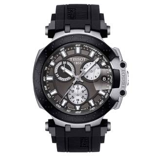 ΡΟΛΟΙ TISSOT  T1154172706100 TISSOT T-Race Chronograph Black Combined Materials Strap