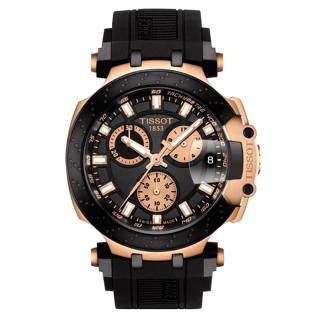 ΡΟΛΟΙ TISSOT  T1154173705100 TISSOT T-Race Chronograph Black Combined Materials Strap