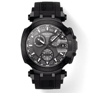 ΡΟΛΟΙ TISSOT T1154173706103 TISSOT T-Sport T-Race Chronograph Black Silicone Strap