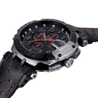 ΡΟΛΟΙ TISSOT   T1154272705701 TISSOT T-Race Moto GP 2022 Chronograph Limited Edition Black Silicon Strap